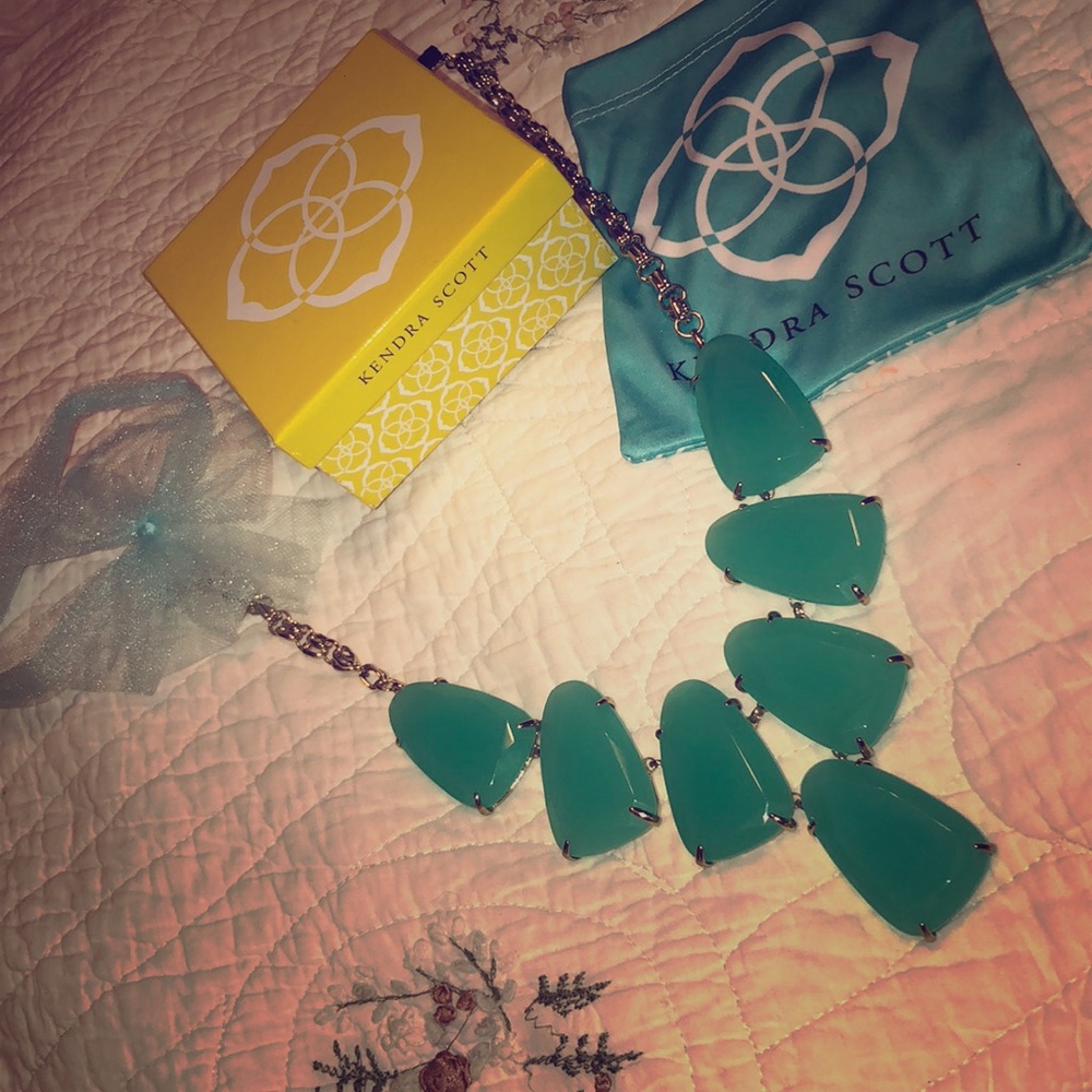 Kendra Scott Harlow Necklace In Amazonite